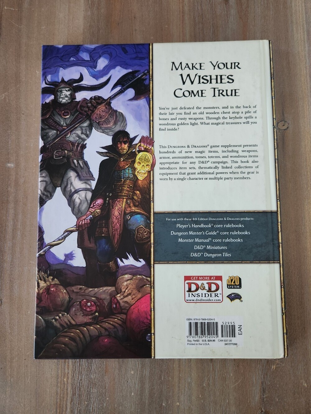๐ฒ Dungeons & Dragons Adventurer's Vault 2 4E RPG Hardcover Magic Items Book - Picture 2 of 6